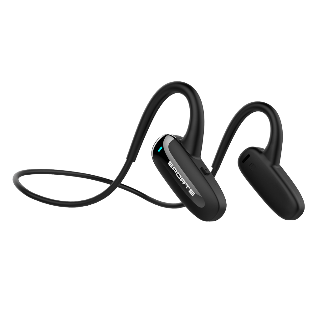 

Беспроводные bluetooth наушники Yincine F809 с костной проводимостью, Черный