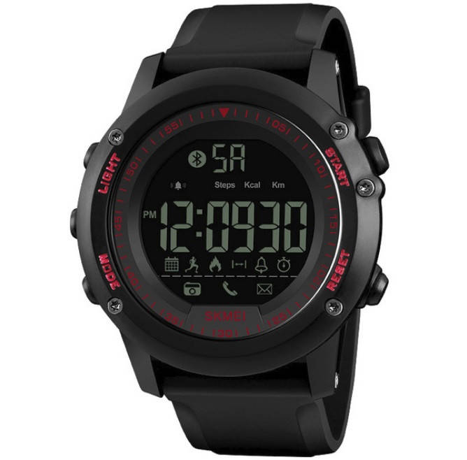 

Skmei 1321 dynamic красные мужские спортивные смарт часы