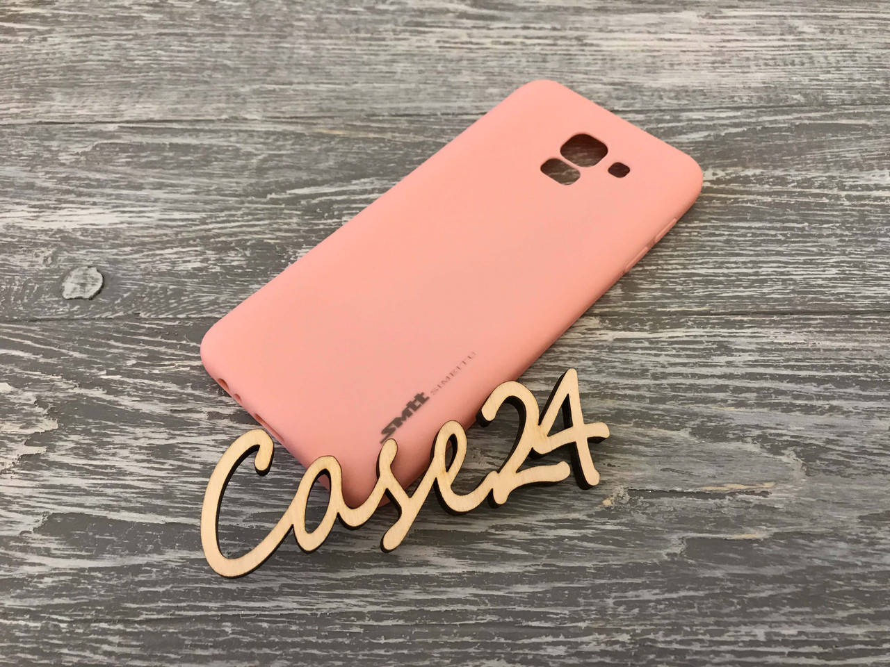 

TPU чехол Smitt накладка бампер для Samsung Galaxy J6 J600 2018 (5 цветов) розовый