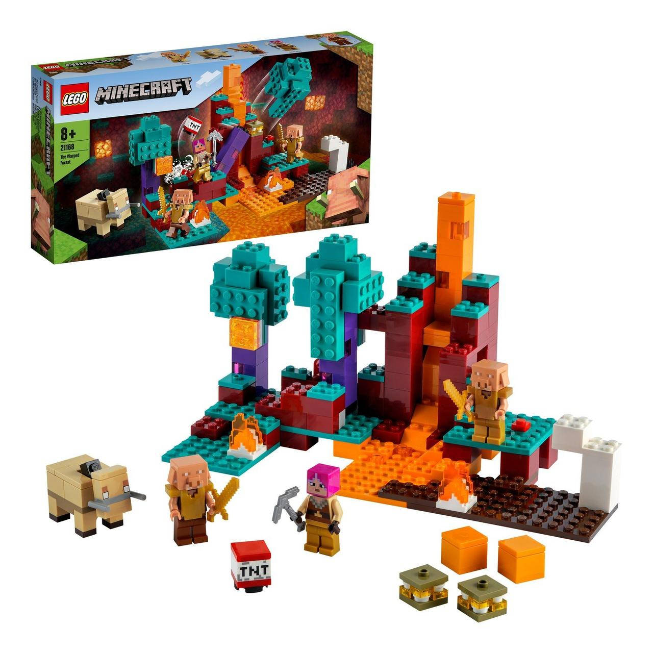 

Конструктор LEGO Minecraft Искажённый лес 21168