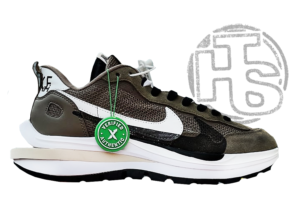 

Мужские кроссовки Nike Vapor Waffle Sport Fuschia x Sacai Brown ALL06396, Светло-серый