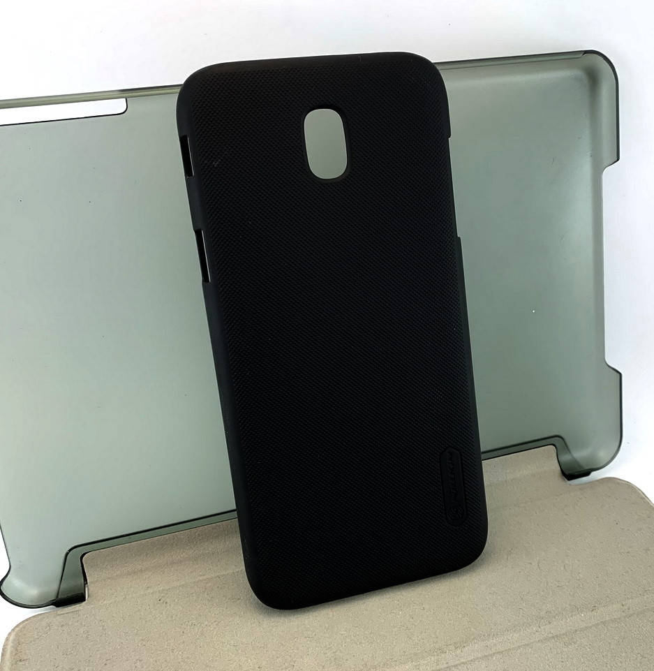 

Чехол для Samsung j5 2017, j530 накладка бампер Nillkin пластиковый черный