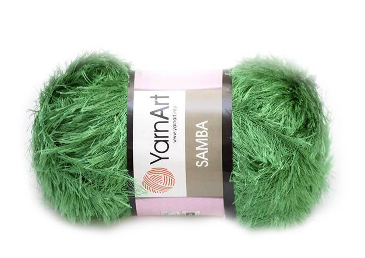 

Травка YarnArt Samba, №78 зеленый, Зелёный