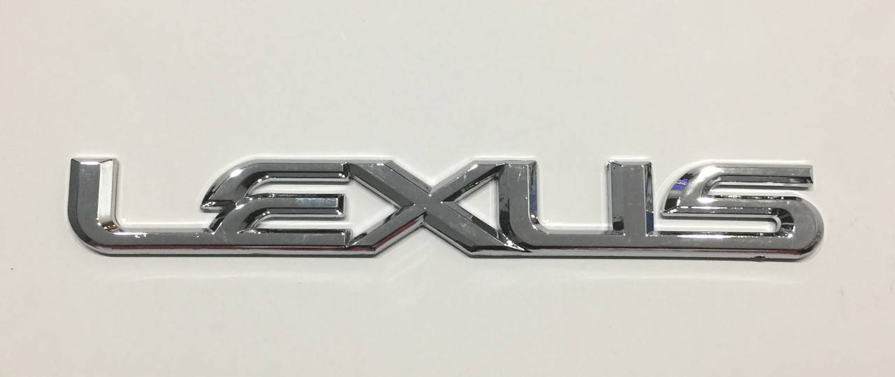 

Эмблема надпись багажника Lexus