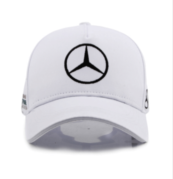 

Кепка Бейсболка Mercedes-Amg (Мерседес Амг формула 1), Белый