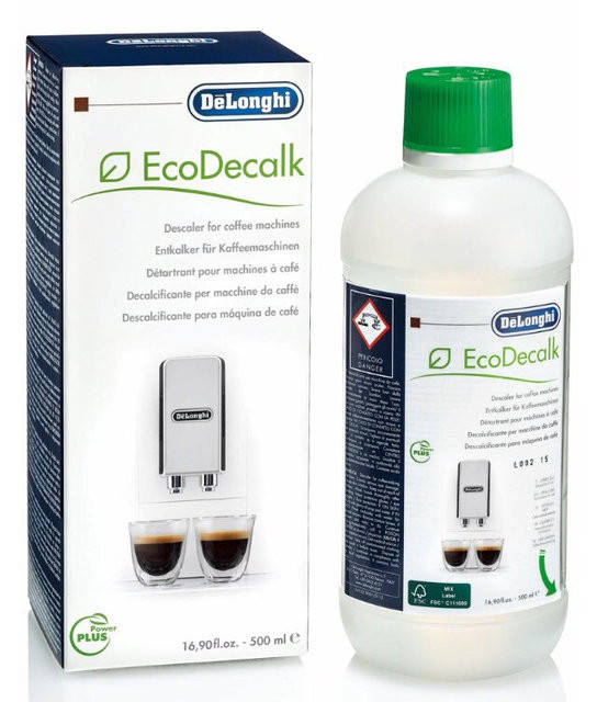 

Жидкость для удаления накипи [5 ЦИКЛОВ] DeLonghi EcoDecalk 500 мл.