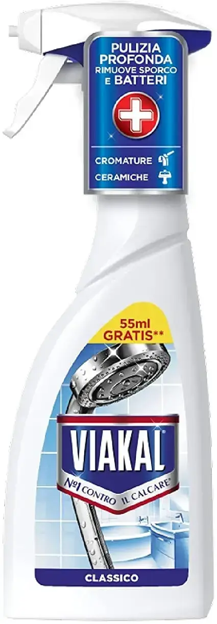 

Средство для ухода за ванной комнатой Viakal 500ml (синій)