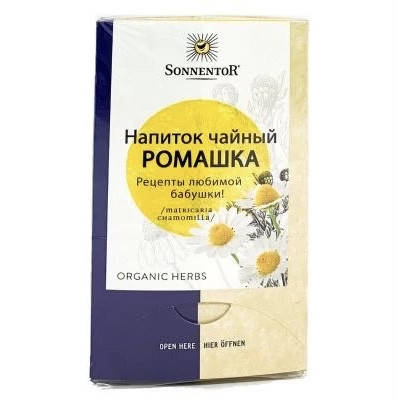 

Чай трав’яний Ромашка Sonnentor