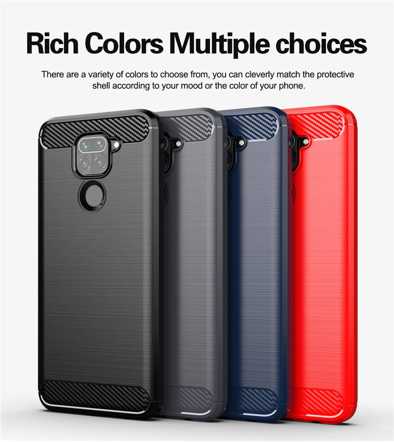 

TPU чехол накладка Urban для Xiaomi Redmi Note 9 (4 цвета), Разные цвета