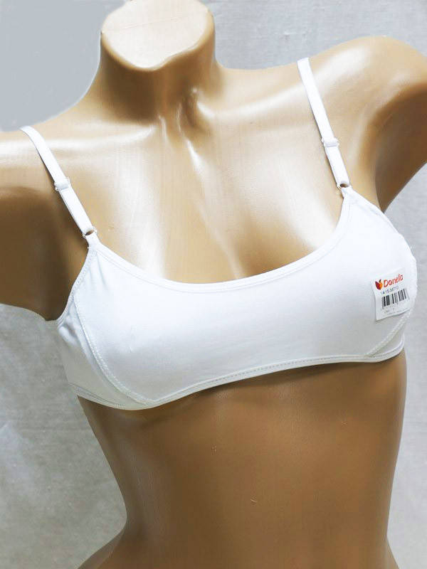 

Подростковый белый топ с застежкой на возраст 14/15 лет