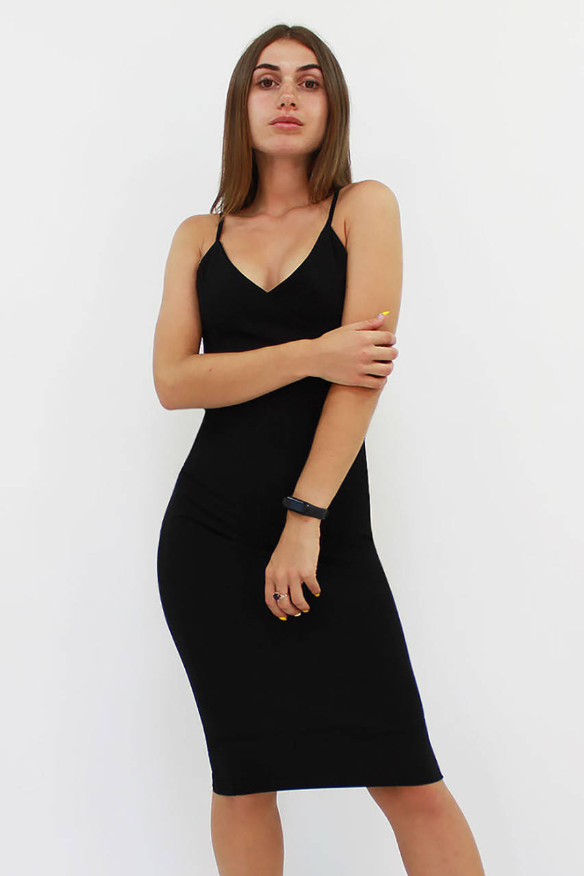 

Коктейльне женское плаття Balis, чорний