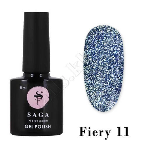 

SAGA Гель-лак светоотражающий Fiery № 11, 8 мл