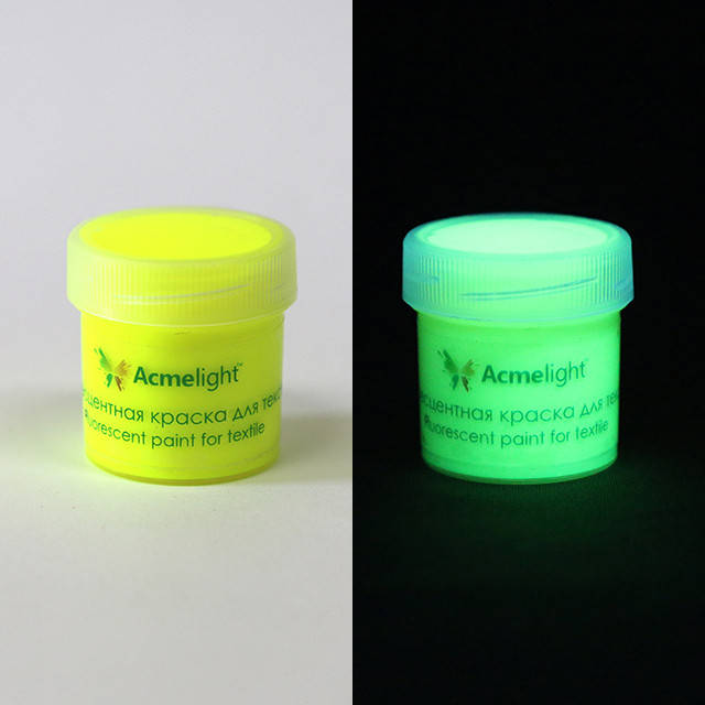 

Флуоресцентная краска для ткани Acmelight 20 мл жёлтый