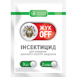

Жук OFF 3 мл инсектицид контактно-системного действия, Укравит