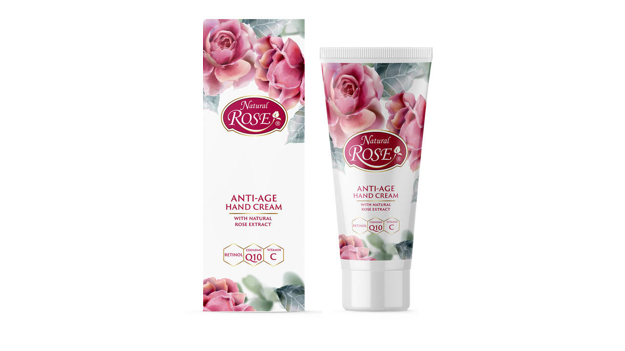 

Крем для рук против возрастной Natural Rose Q10 от Arsy Cosmetics 75 мл