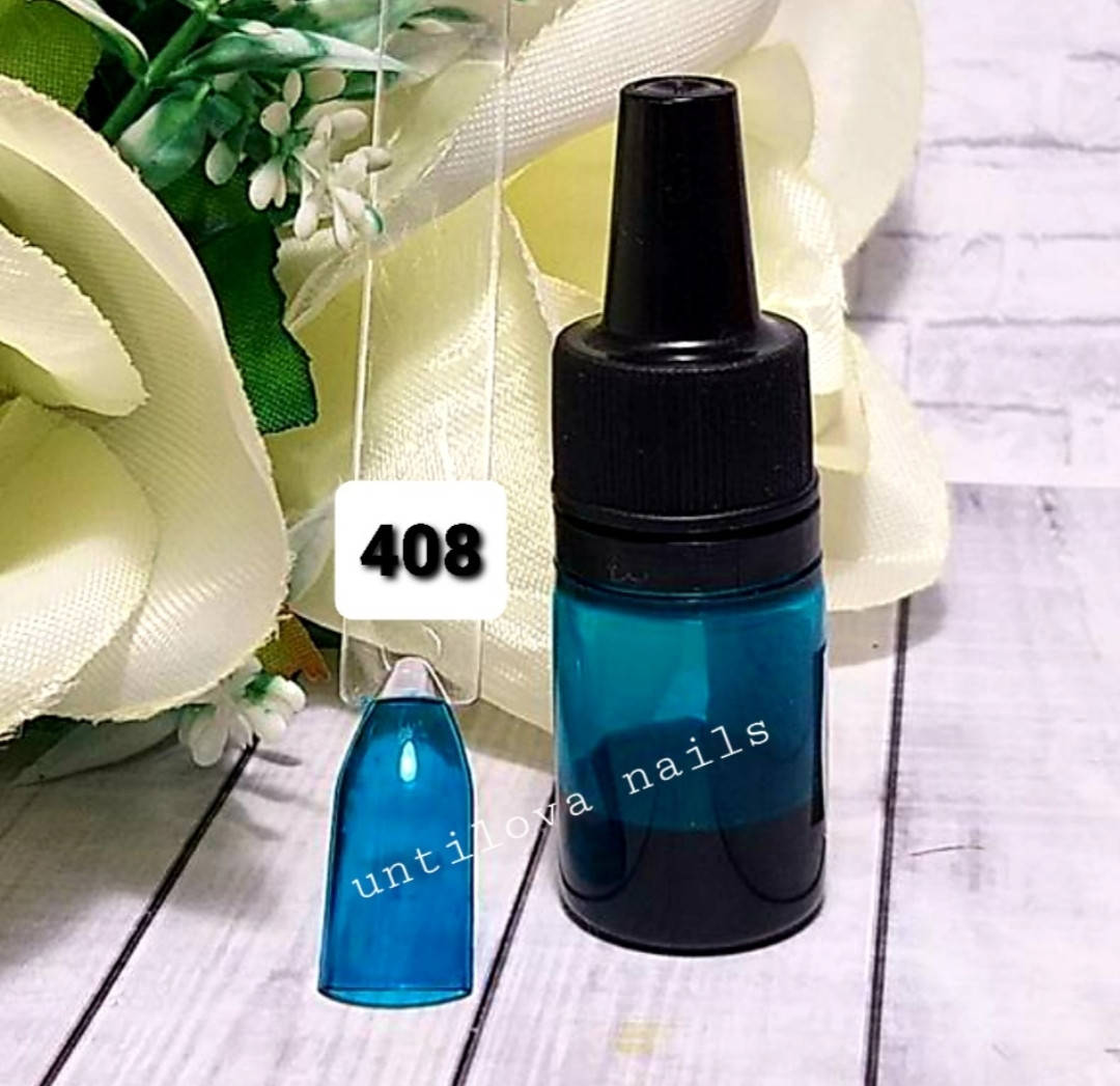 

Витражный краситель 408, Турецкий голубой, 2мл