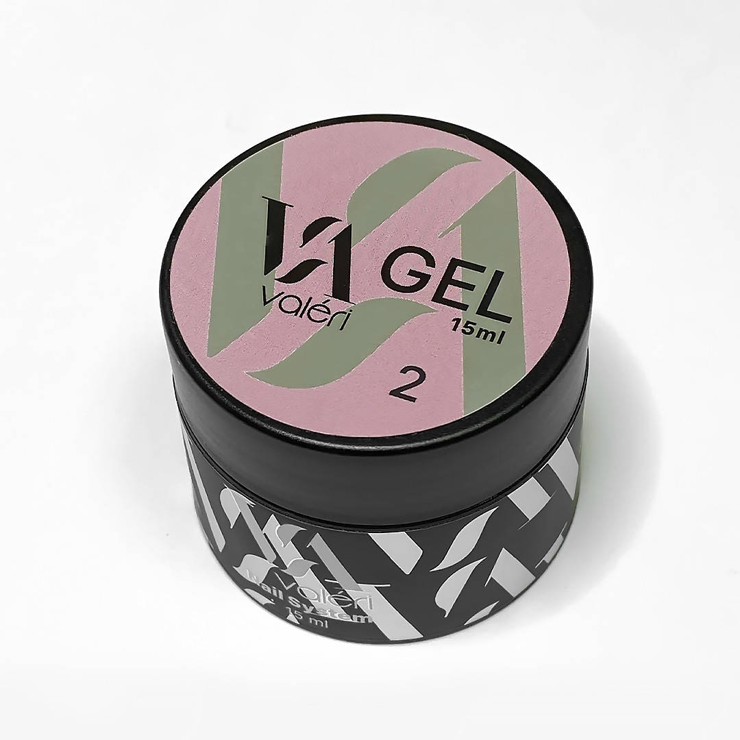 

Гель для наращивания Valeri Gel Nude №2, 15ml, Розовый