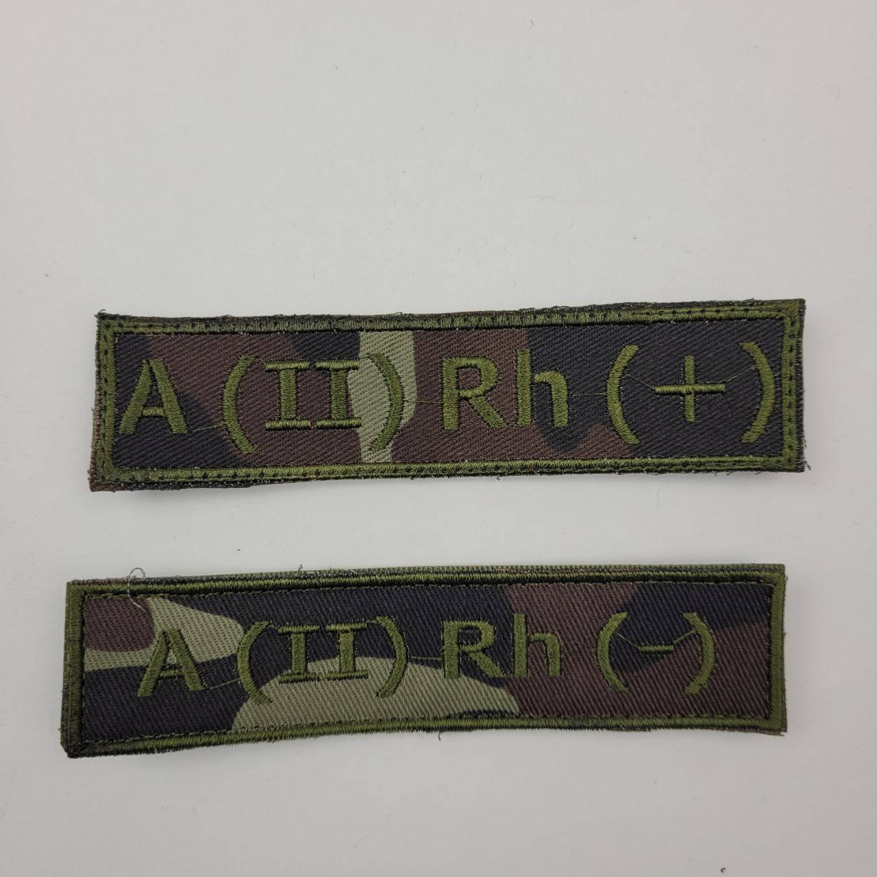 

Шеврон група кров А (||)