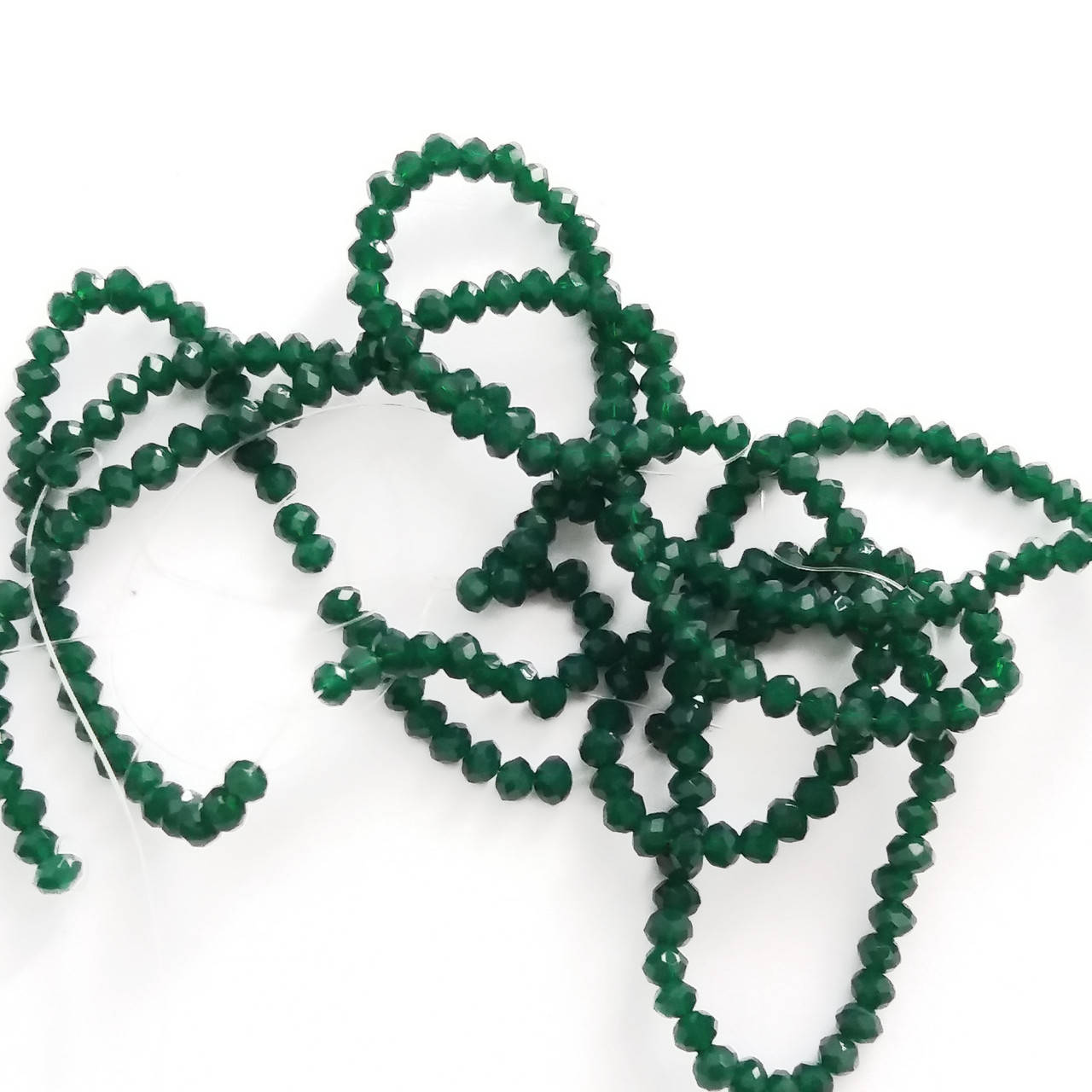 

Бусина рондель 0,35*0,3 см Стекло