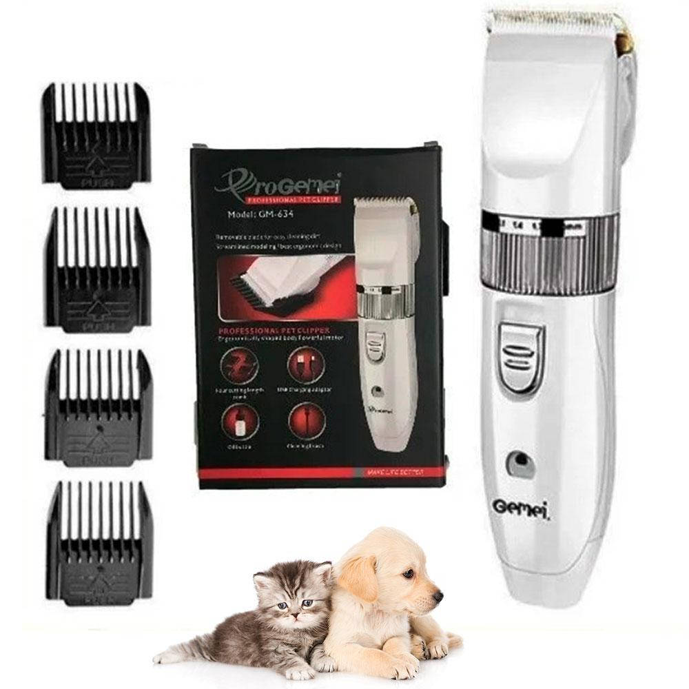

Машинка для стрижки собак и котов Gemei GM 634 / Машинка для стрижки животных / Машинка для груминга