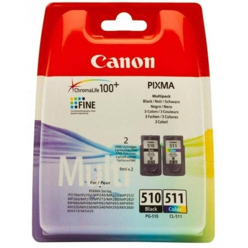

Картридж Canon PG-510Bk/CL-511 Multi Pack (2970B010) (код 80010)
