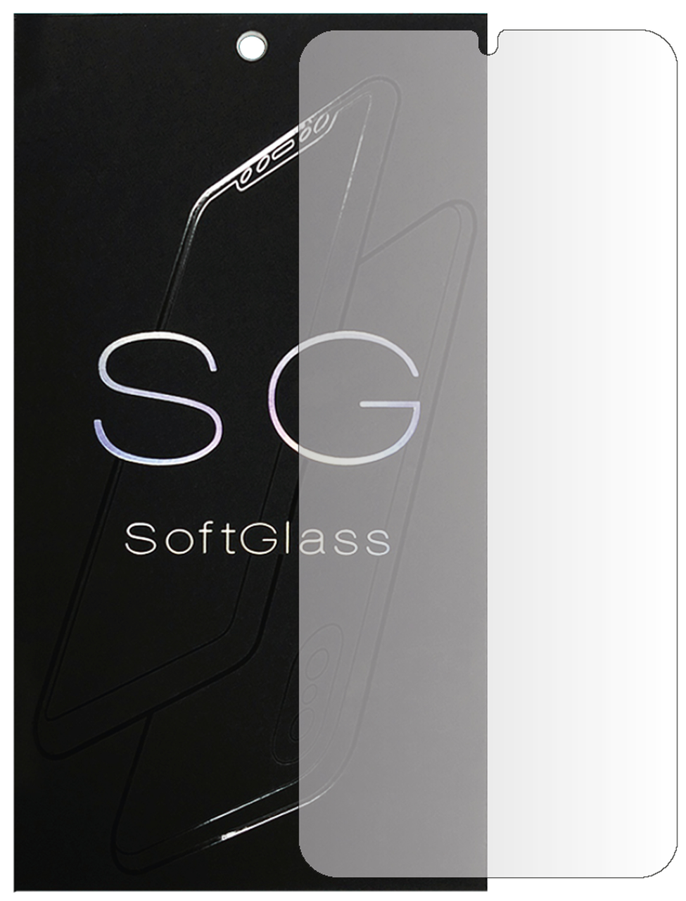 

Пленка Xiaomi Redmi 9 на Экран полиуретановая SoftGlass, Прозрачный