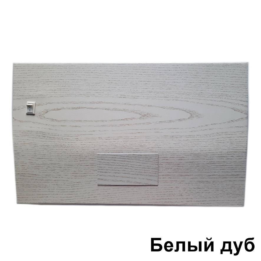

Крышка для прямоугольного аквариума 40х25 с LED освещением Белый Дуб