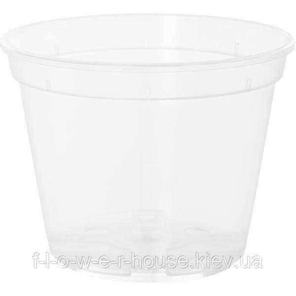 

Дренажний прозорий безколірний горщик 16см