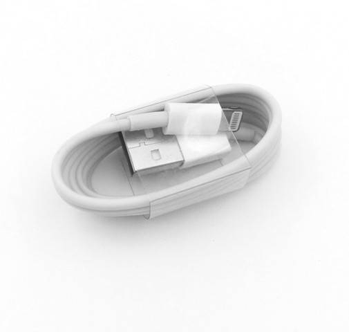

Дата кабель iPhone Lightning White (тех. упаковка), Белый