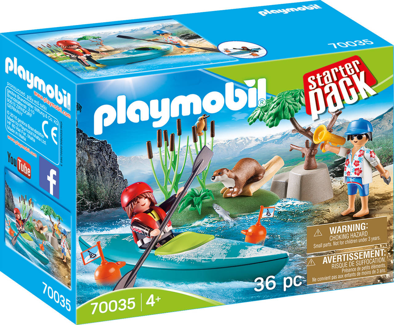 

Конструктор Playmobil Starter Pack Каякинг