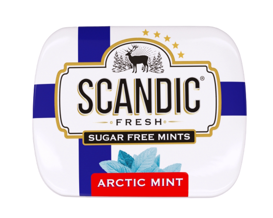 

Освежающие драже Energon SCANDIC без сахара вкус Арктическая Мята (14 грамм)