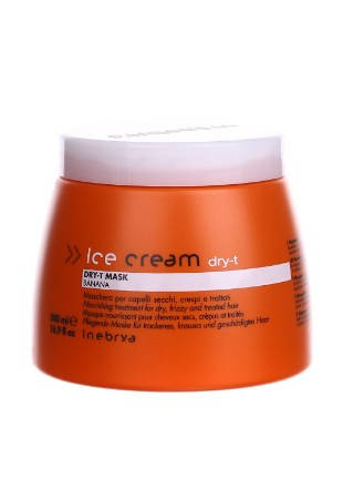 

Маска для сухих, окрашенных и вьющихся волос Inebrya Ice Cream Dry-T Mask 500 мл