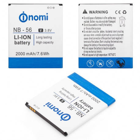 

Аккумулятор Nomi NB-56 / i503, 2000 mAh