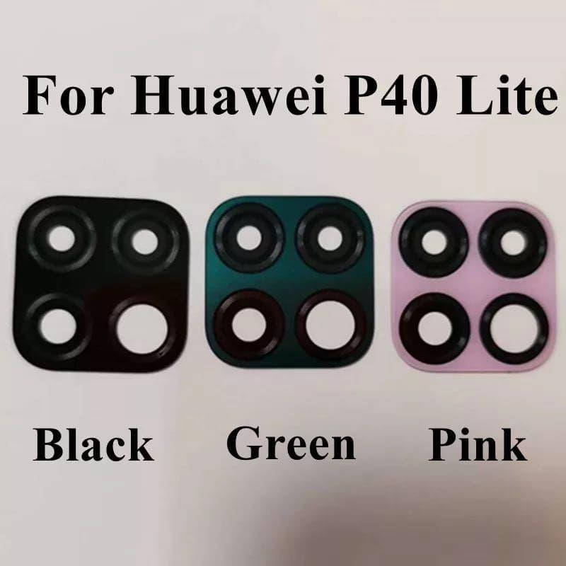 

Основное стекло камеры Huawei P40 lite, розовое