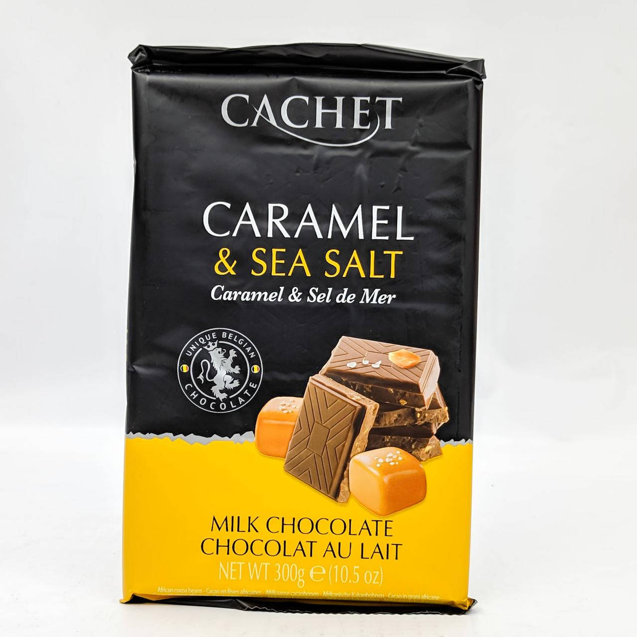 

Шоколад Cachet Caramel and Sea Salt 300 gramm