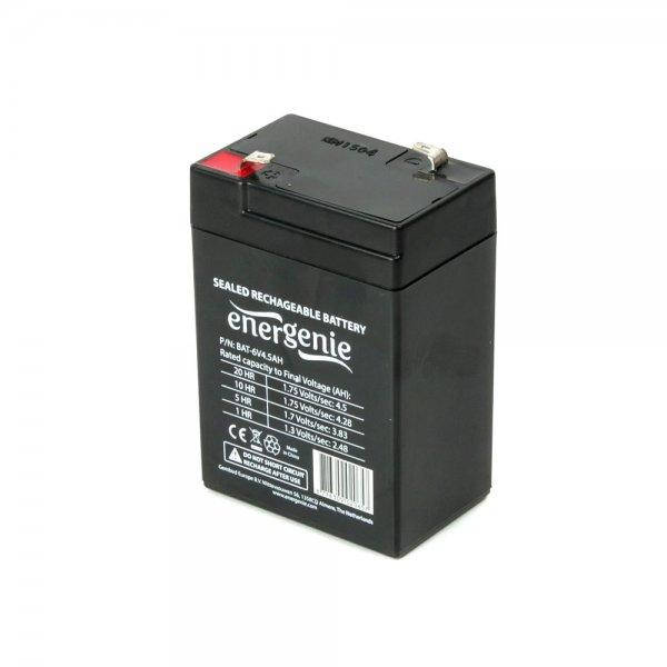 

Аккумуляторная батарея EnerGenie BAT-6V4.5AH 6В 4.5Aч 0.75 кг