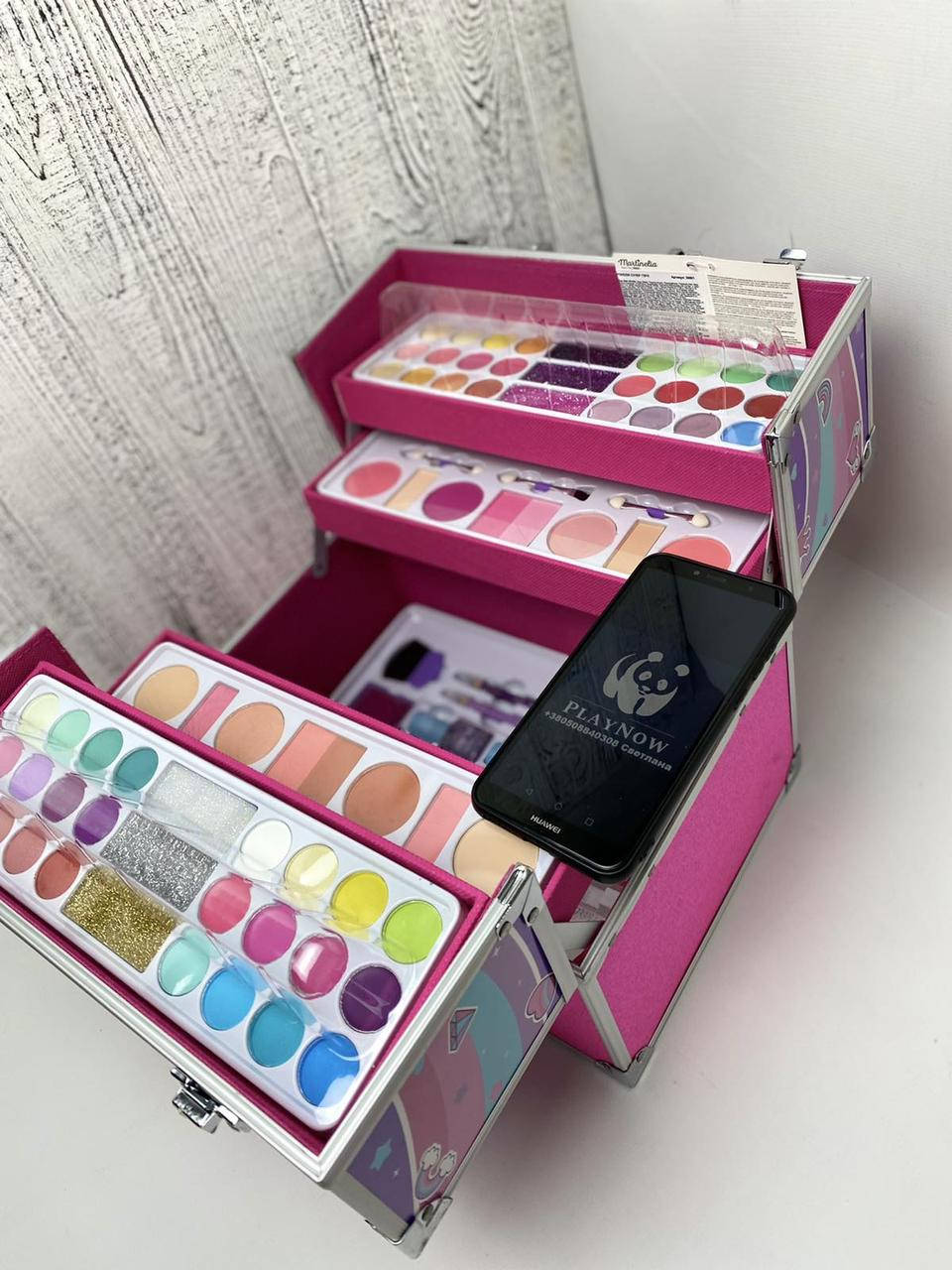 

Детский Набор косметики Martinelia Super girl fabulos colors кейс большой