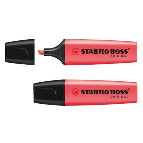 

Текстовый маркер STABILO BOSS 70/40, Красный