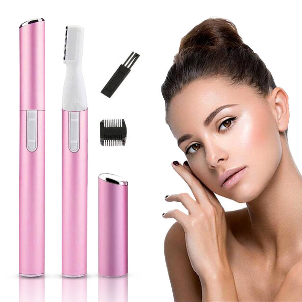 

Триммер женский для лица и тела Facial Care / Эпилятор женский для лица, бровей / Бритва-триммер для лица