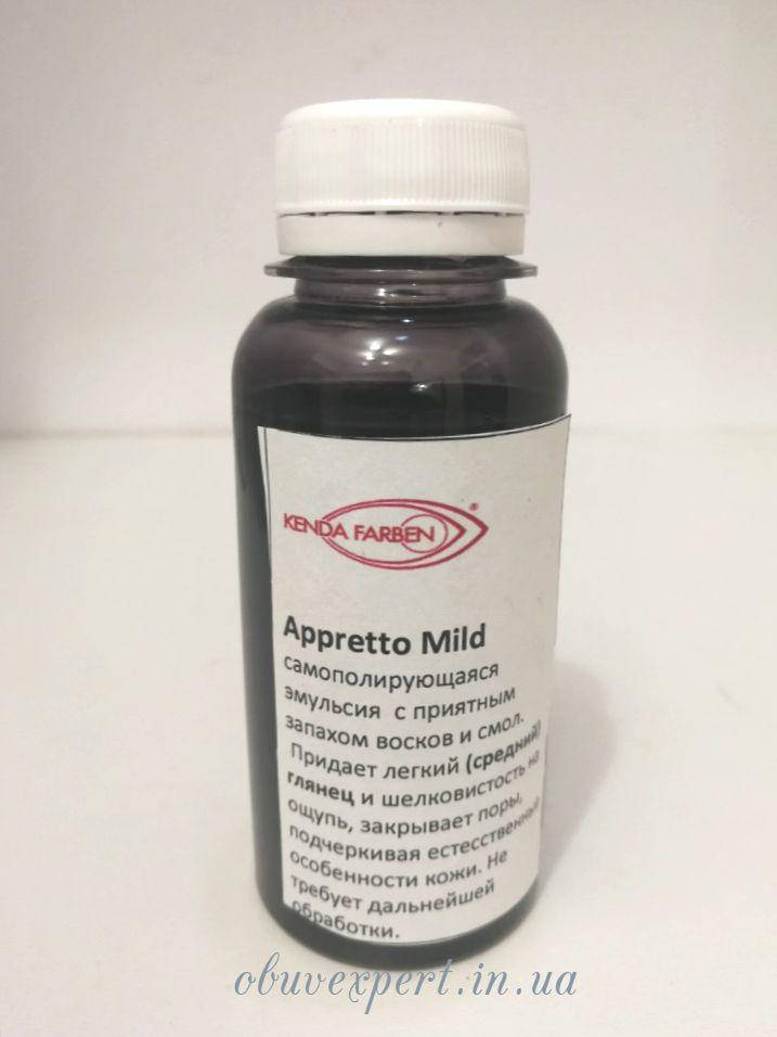 

Appretto Mild чорний 100 мл Засіб на водній основі із середнім ступенем блиску, Черный