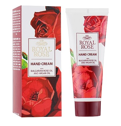 

Крем для рук с маслом розы и аргана Royal Rose, Биофреш Biofresh 50 мл.