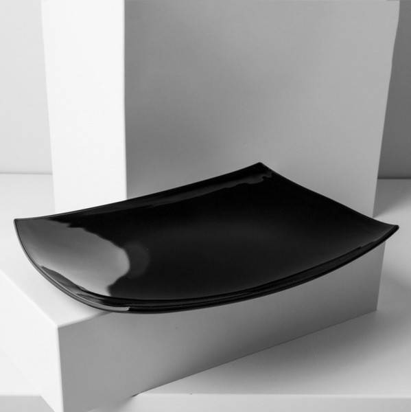 

Quadrato Black Блюдо 35 *26 см Luminarc D6408, Черный