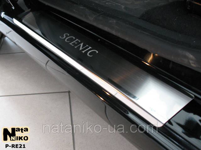 

Накладки на пороги Renault Scenic III