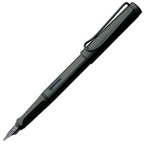 

Чорнильна ручка Lamy Safari чорна матова перо М (середне)