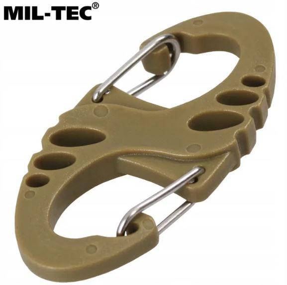 

Набор карабинов MIl-Tec S-Hook COYOTE 10 шт