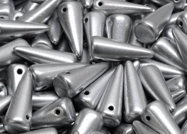

Spike 13x5 mm Чеські скляні намистини (10 шт)