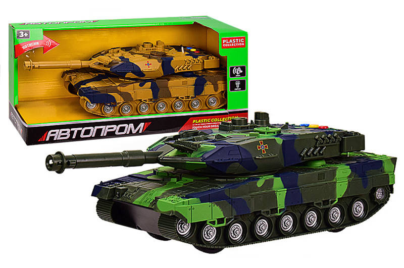 

Танк батар 7960 "АВТОПРОМ", 2 кольори, світло, звук, в кор. 39 * 15 * 17,5 см