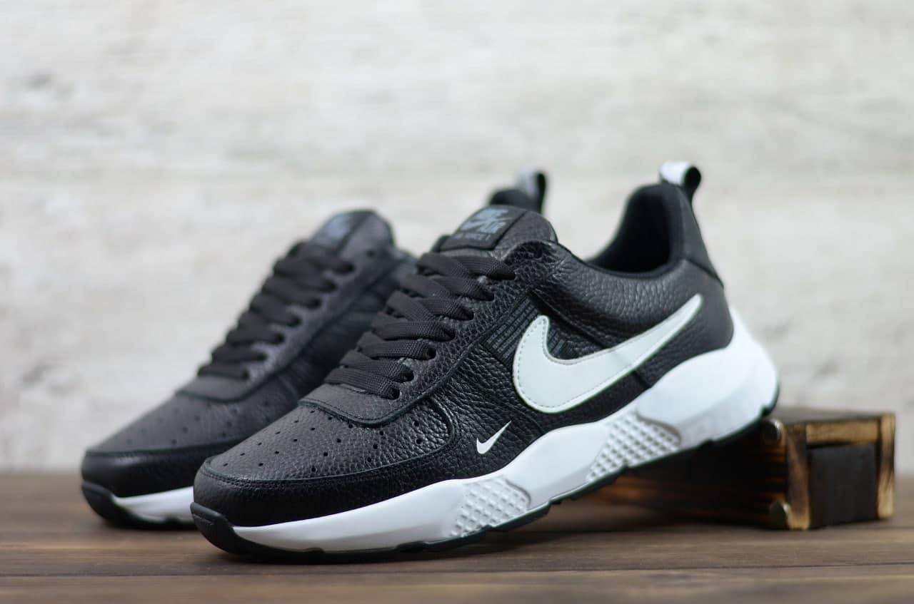 

Кроссовки найк мужские, натуральная кожа, Nike Польша 43, Черный