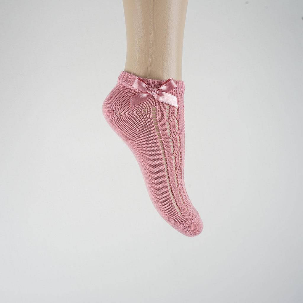 

Носки для девочки, летние ажурные, с аксессуаром Katamino (размер 5-6лет.)