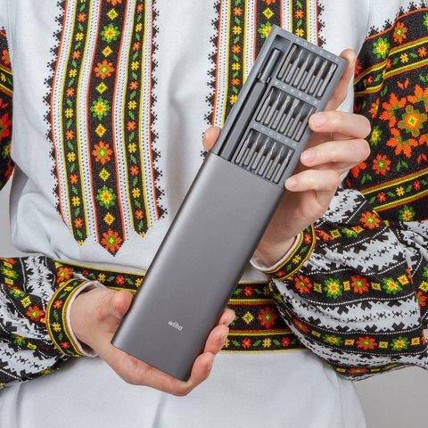 

Набор отверток Xiaomi MiJia Wiha Screwdriver Set, 24 насадки + рукоятка